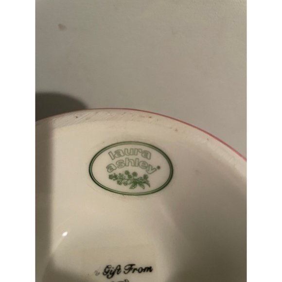 Laura Ashley FTD Vase   Pretty Pink and Yellow  #989 - Picture 4 of 6